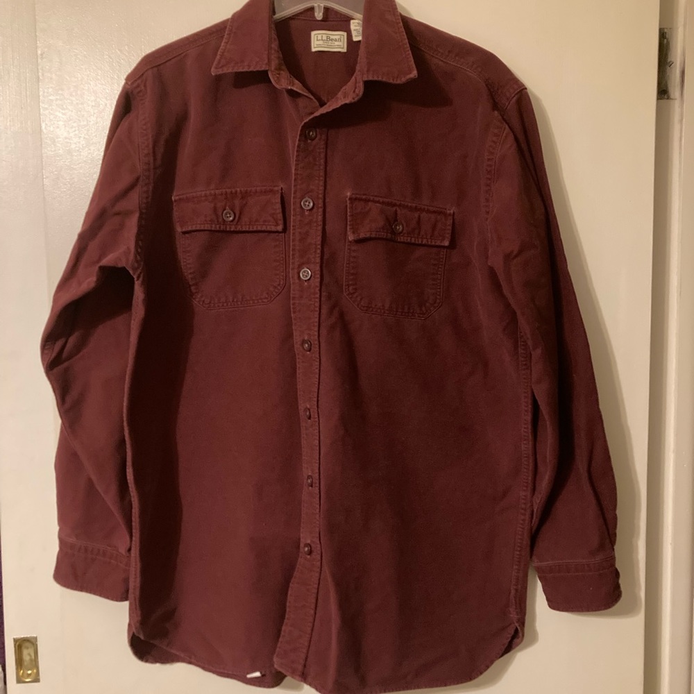 LL Bean men’s button down lrg shirt